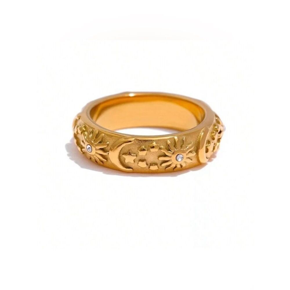 Moon ring #2530